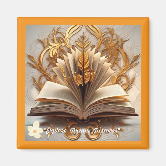 Aimant "La vie de livres" (Devant)