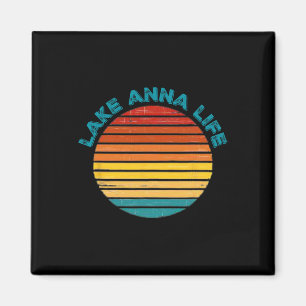 Aimant La vie du lac Anna en Virginie, plaisirs de la nav
