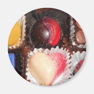 Aimant La vie est comme une boîte de chocolats