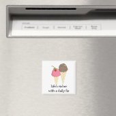 Aimant La vie est plus riche avec de la glace (In Situ (Lave-vaisselle))