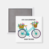 Aimant La vie est une aventure (Recto/Verso)