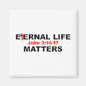 Aimant La vie éternelle compte (Devant)