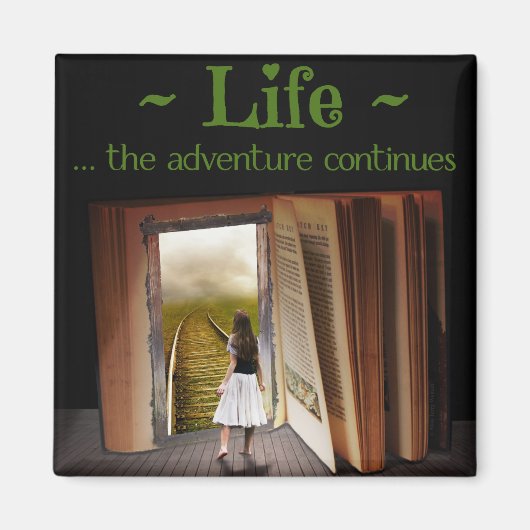 Aimant La vie, l'aventure continue (Devant)