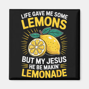 Aimant La vie m'a donné des citrons mais mon Jésus 