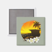 Aimant La Vie Plage (Recto/Verso)