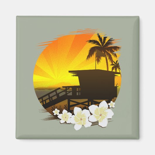 Aimant La Vie Plage (Devant)