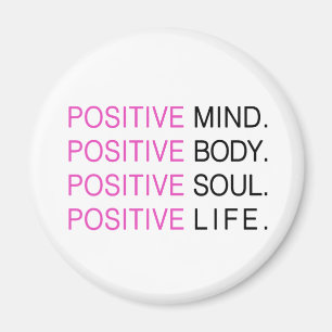 Aimant La vie positive d'âme de corps d'esprit