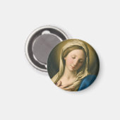 Aimant La Vierge à la prière (Recto/Verso)