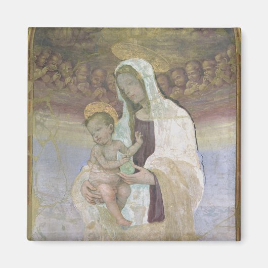 Aimant La Vierge à l'Enfant, détail de la tabernacl (Devant)