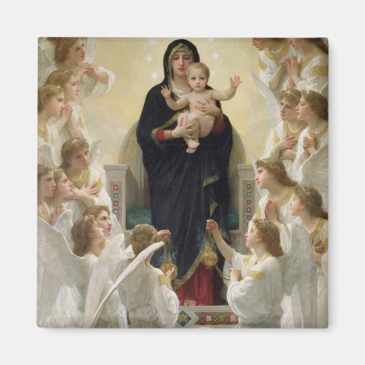 Aimant La Vierge aux anges, 1900 (Devant)