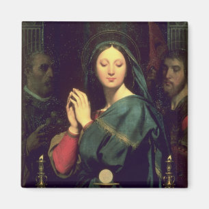 Aimant La Vierge avec l'hôte, 1841