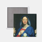 Aimant La Vierge de l'hôte, 1866 (Recto/Verso)