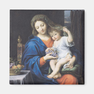 Aimant La Vierge des raisins, 1640-50