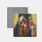 Aimant La Vierge enchantée, de l'autel du Dôme, 1499 (Recto/Verso)