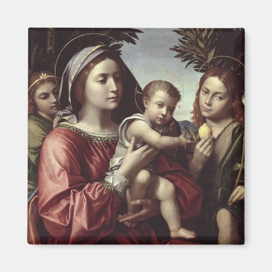 Aimant La Vierge et l'enfant (Devant)