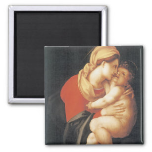 Aimant La Vierge et l'enfant