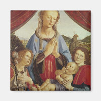 La Vierge et l'enfant avec deux anges, vers 1470