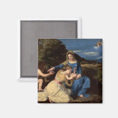 Aimant La Vierge et l'enfant avec les saints, 1532 (Recto/Verso)