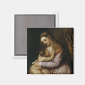 Aimant La Vierge et l'Enfant, c.1570-76 (Recto/Verso)