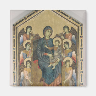 Aimant La Vierge et l'enfant dans la majesté