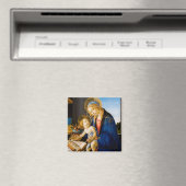 Aimant La Vierge et l'Enfant, Sandro Botticelli (In Situ (Lave-vaisselle))