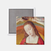 Aimant La Vierge Marie avec sa couronne (Recto/Verso)