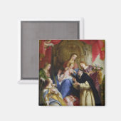 Aimant La Vierge offrant le Rosaire (Recto/Verso)