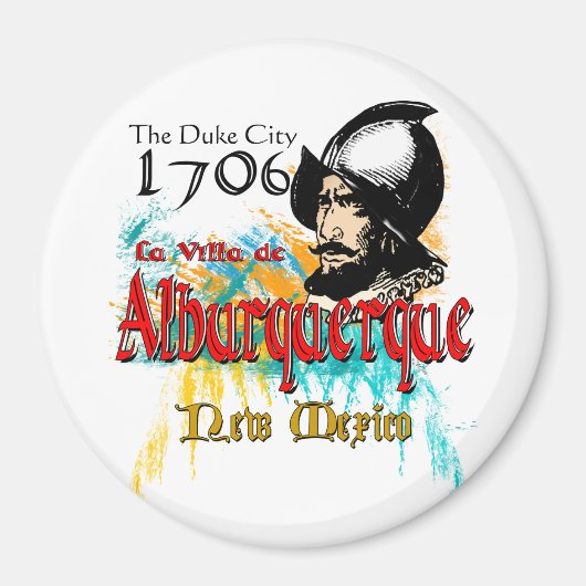 Aimant La Villa d'Alburquerque (Devant)