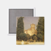 Aimant La Villa Malte, Rome par Lord Frederic Leighton (Recto/Verso)