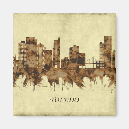 Aimant La ville de Toledo Ohio (Devant)