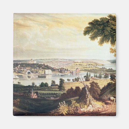 Aimant La ville de Washington de l'extérieur de la Marine (Devant)