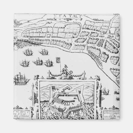 Aimant La ville et Platforme de Fayall (Devant)