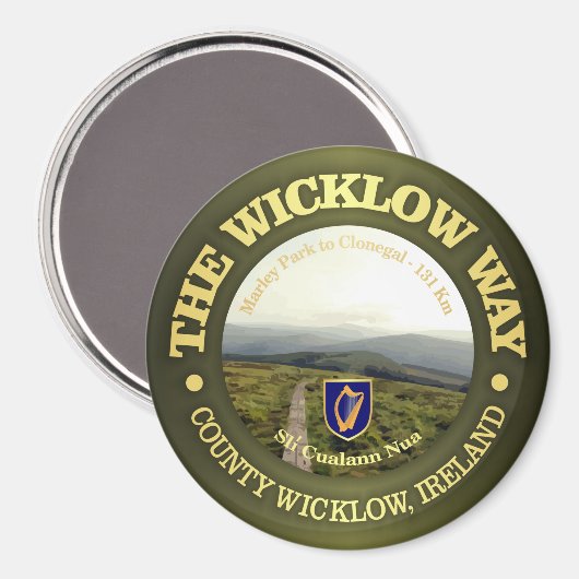Aimant La Voie De Wicklow (Recto/Verso)