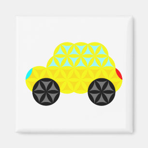 Aimant La Voiture De Vie - Formes Sacrées A1.