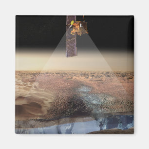 Aimant La vue de l'artiste de l'odyssée détectant la