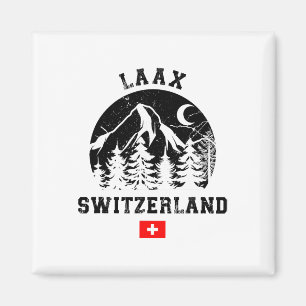 Aimant Laax Suisse Station de ski Alpes Ski Alpin Swi