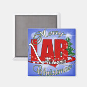 AIMANT LAB PHLEBOTOMISTE NOËL (Recto/Verso)