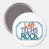 Aimant Lab Techs Rock (Recto/Verso)