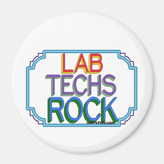 Aimant Lab Techs Rock (Devant)