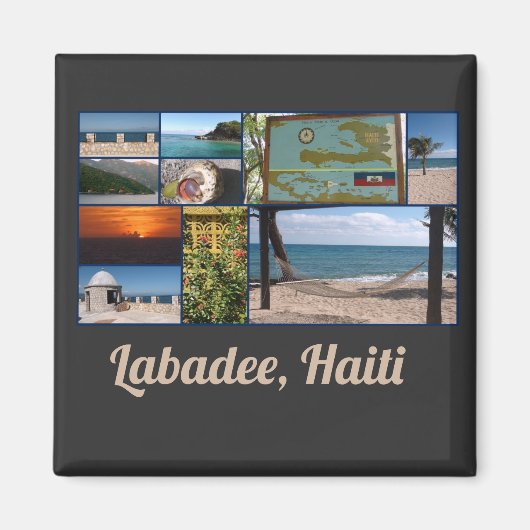 Aimant Labadee, Haïti (Devant)