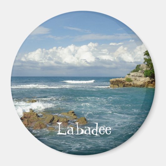 Aimant Labadee Seascape Custom (Devant)