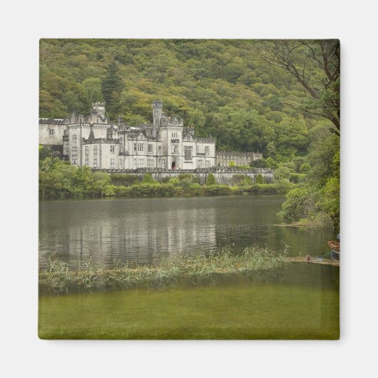 Aimant L'abbaye de Kylemore, comté de Galway, Irlande, (Devant)