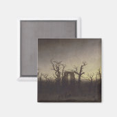 Aimant L'abbaye des Oakwood (ruines antiques) (Recto/Verso)