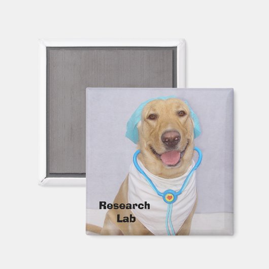 Aimant Laboratoire de recherche (Recto/Verso)