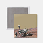 Aimant Laboratoire des sciences de Mars (Recto/Verso)