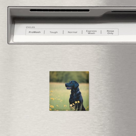 Aimant Laboratoire noir (In Situ (Lave-vaisselle))