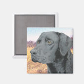 Aimant Laboratoire noir (Recto/Verso)