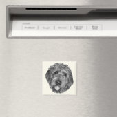 Aimant Labradoodle (In Situ (Lave-vaisselle))