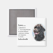 Aimant Labradoodle Cadfts (Recto/Verso)