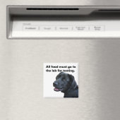 Aimant Labrador Love (In Situ (Lave-vaisselle))